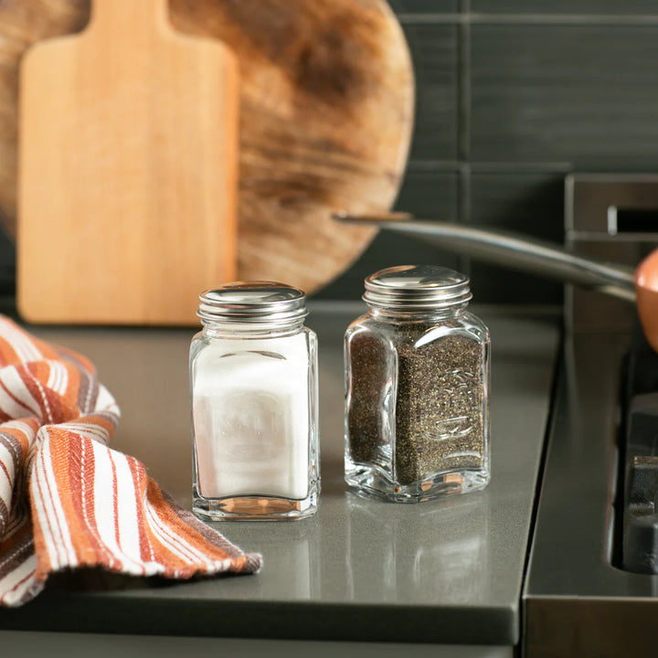 Retro Salt & Pepper Shakers