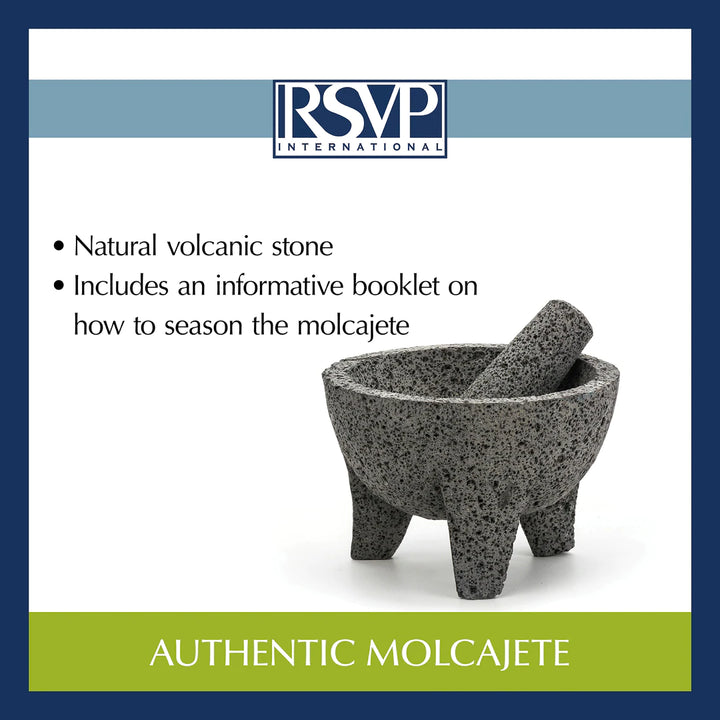 RSVP Authentic Mexican Molcajete