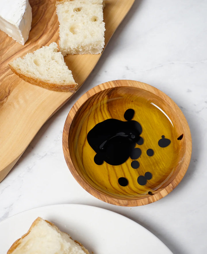 RSVP Olive Wood Dipping Bowl