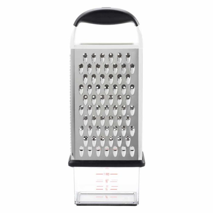 2-Way Grate & Measure Box Grater - Cook on Bay