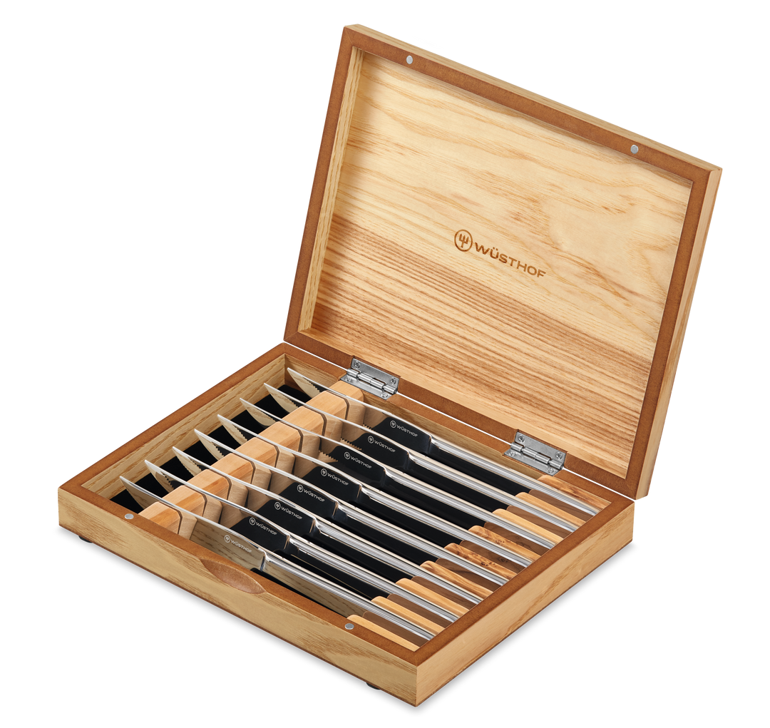 Wüsthof 8-Piece Stainless Mignon Steak Knife Set