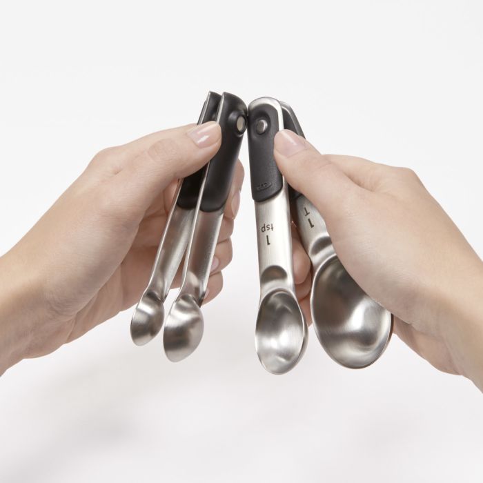 OXO 4-Piece Stainless Steel Measuring Spoons Set