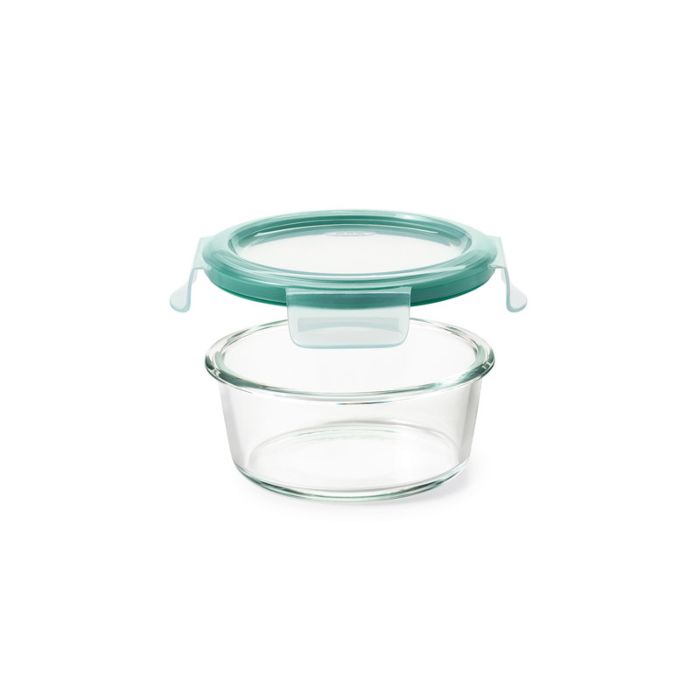OXO 2 Cup Smart Seal Glass Round Container