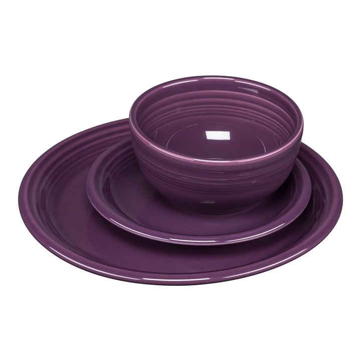 Fiestaware Bistro Coupe 3-Piece Place Setting