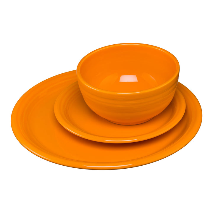 Fiestaware Bistro Coupe 3-Piece Place Setting