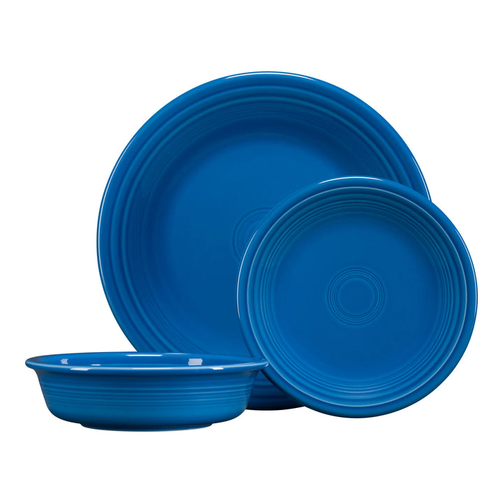 Fiestaware Classic Rim 3-Piece Place Setting