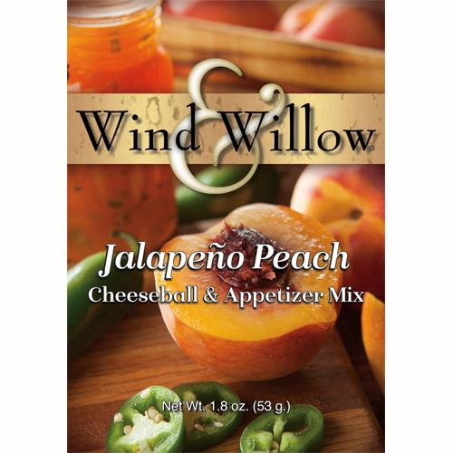 Wind & Willow Jalapeño Peach Cheeseball & Appetizer Mix
