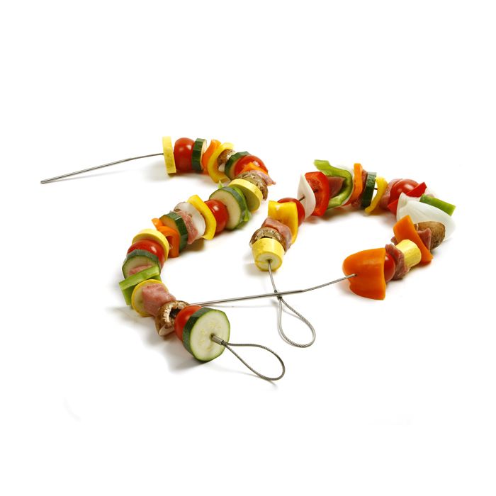 Norpro Stainless Steel Flexible Skewers Set of 4
