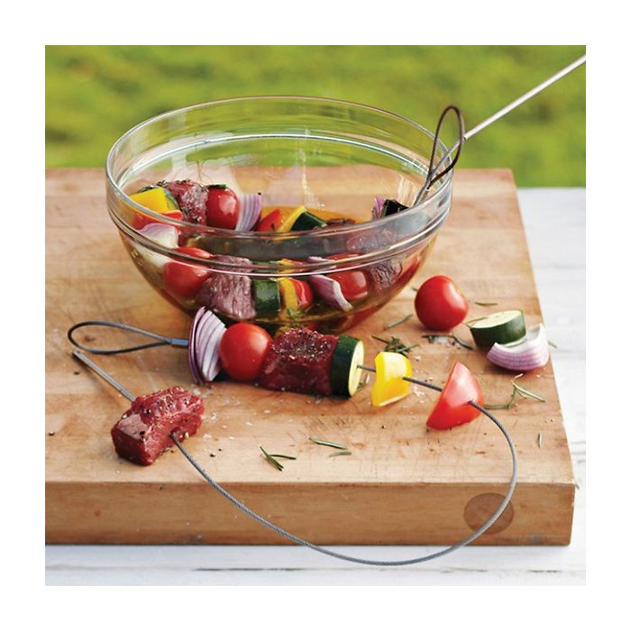 Norpro Stainless Steel Flexible Skewers Set of 4