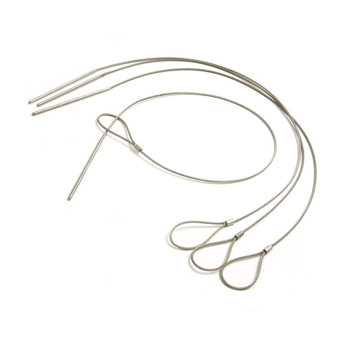Norpro Stainless Steel Flexible Skewers Set of 4