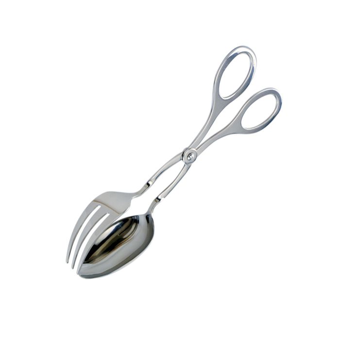 salad tongs stainless steel L 240 mm H 50 mm INTERGASTRO