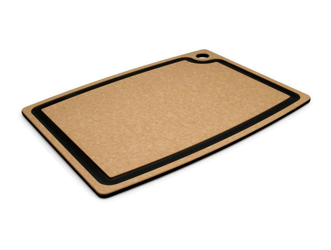 Epicurean® Standard Natural Wood Composite Cutting Board with Juice Well -  23L x 19W x 3/8H