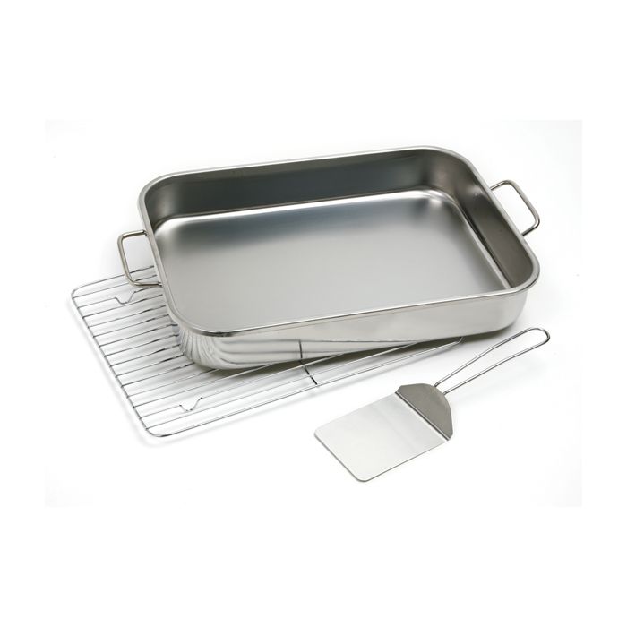Norpro Stainless Steel Lasagna/Roast Pan Set