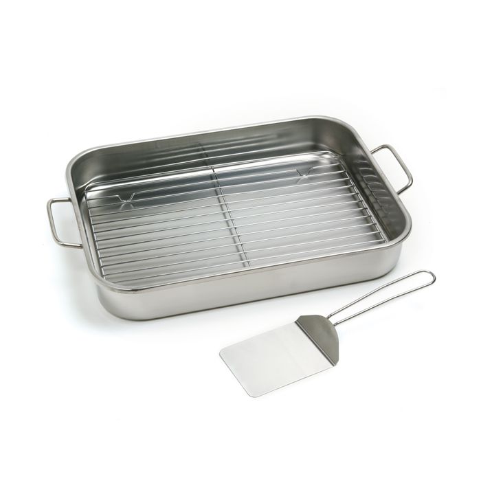 Norpro Stainless Steel Lasagna/Roast Pan Set