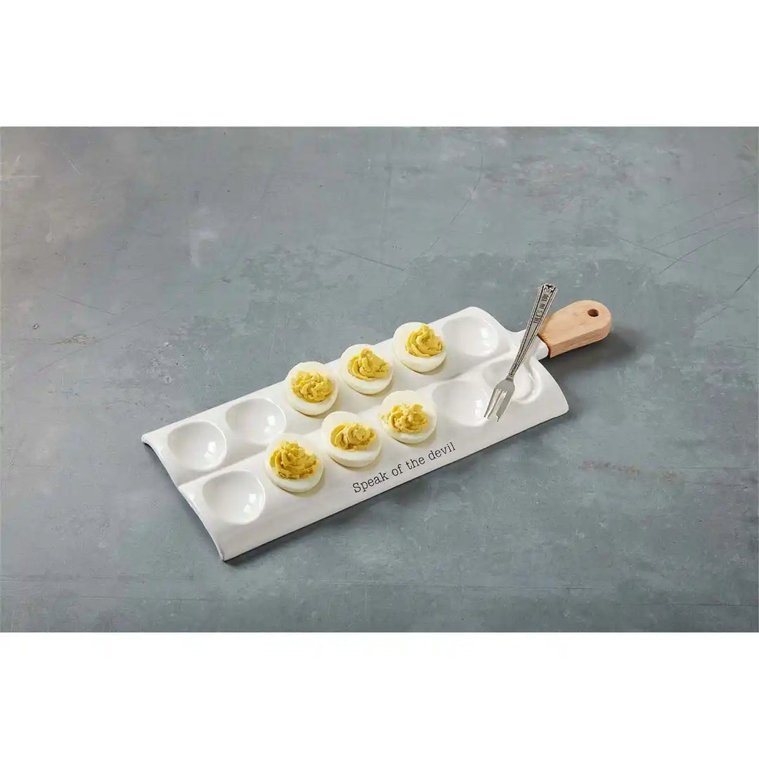 Deviled Egg Paddle Tray