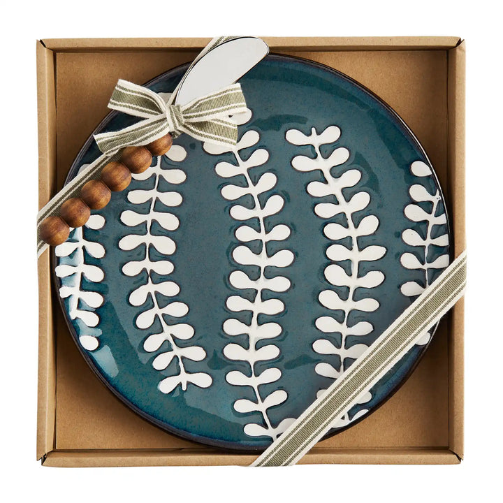 Leaf Cheese Plate Set