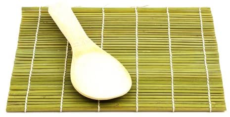 Helen's Asian Kitchen Sushi Mat & Paddle