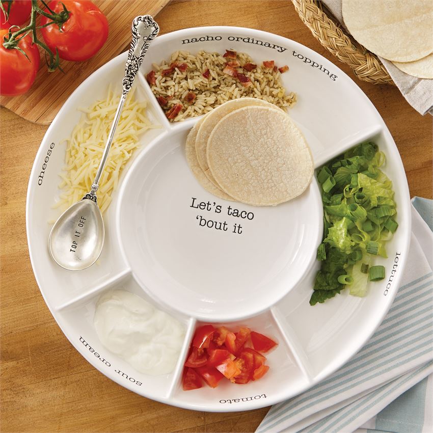 Mud Pie Let's Taco-bout It Tray