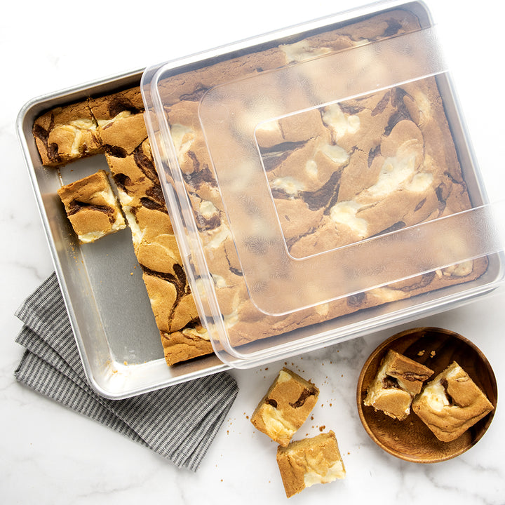 Nordicware Naturals High Sided Sheet Cake Pan with Lid