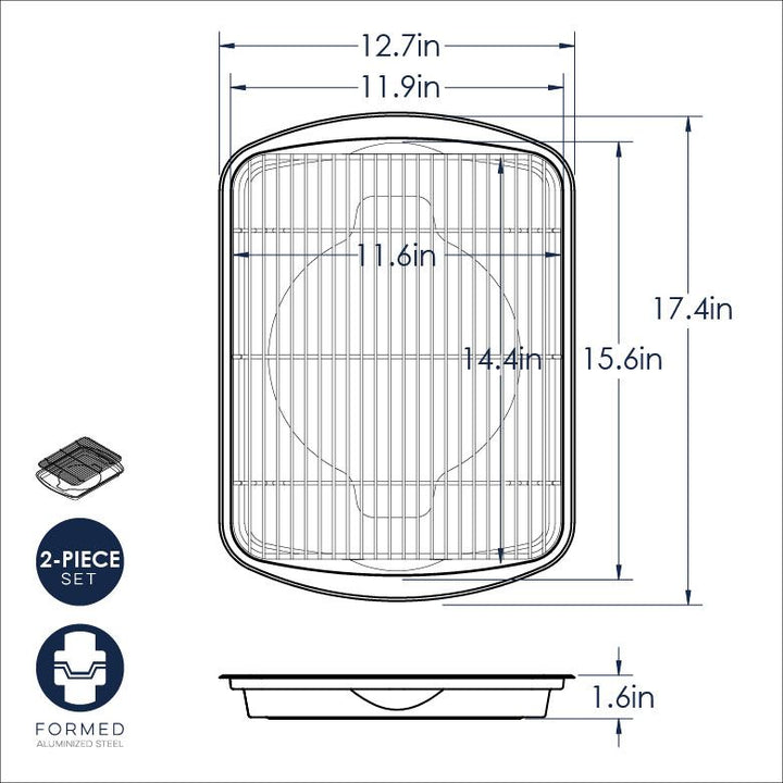 Nordicware Oven Crisp Baking Tray