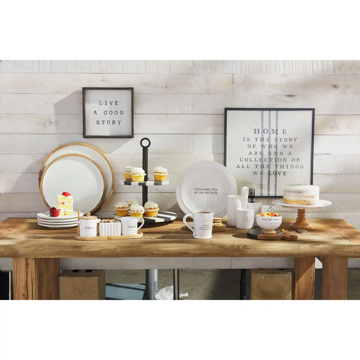 Mud Pie Ceramic Utensil Caddy