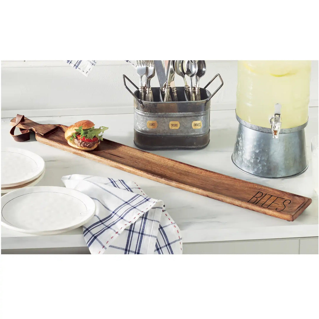 Small Bites Wood Serving Paddle Board