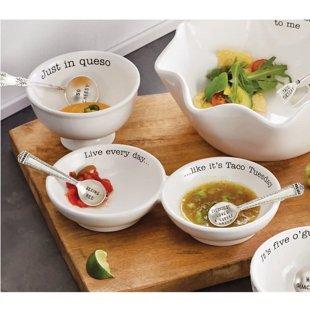 Taco Tuesday Salsa Serving Bowl Set