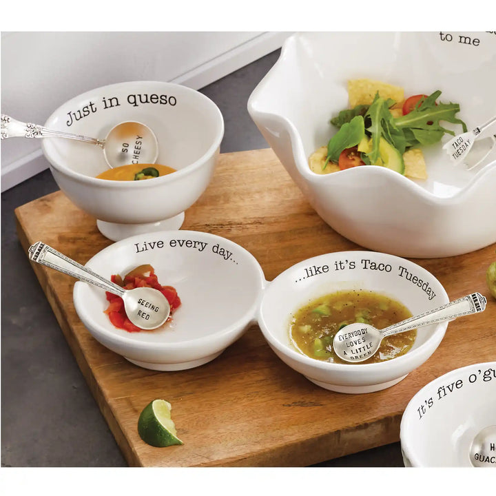 Taco Tuesday Salsa Serving Bowl Set