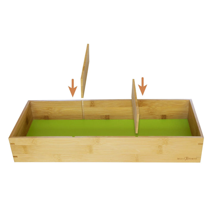 Totally Bamboo 5-Piece Nesting Organizer Set