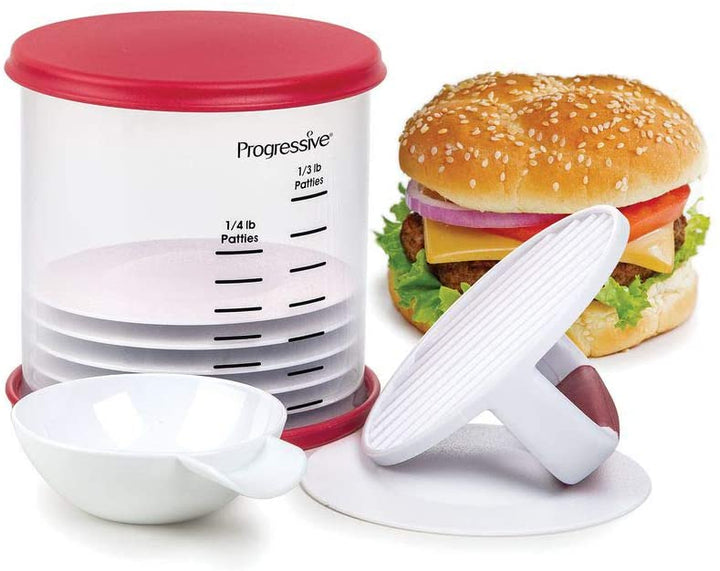 Progressive Perfect Burger Press & Keeper Set