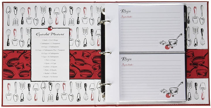 CR Gibson Recipe Binder Al A Carte