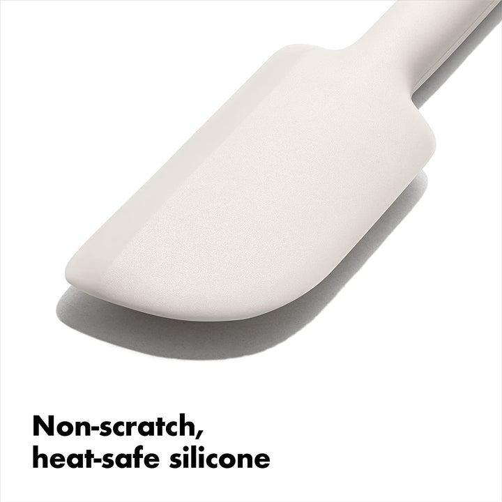 OXO Silicone Jar Spatula - Oat