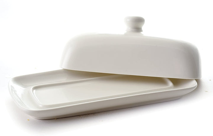Norpro Porcelain Butter Dish with Lid