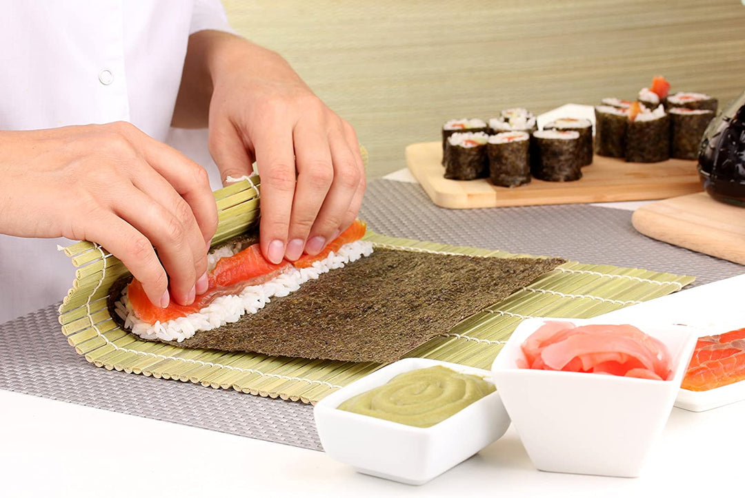 Helen's Asian Kitchen Sushi Mat & Paddle
