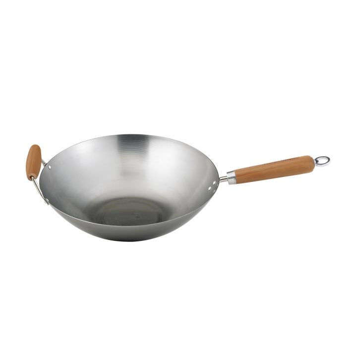 Helen's Asian Kitchen 14" Carbon Steel Wok