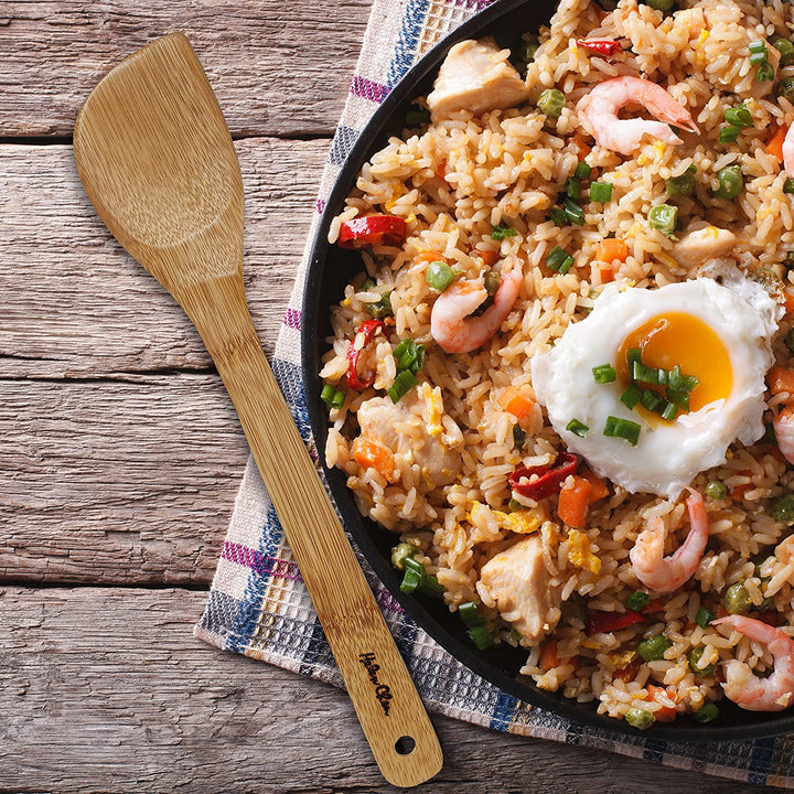 Helen's Asian Kitchen 13" Bamboo Stir Fry Spatula