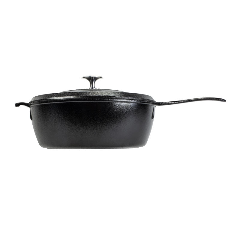 Blacklock 4 Quart Deep Skillet With Lid