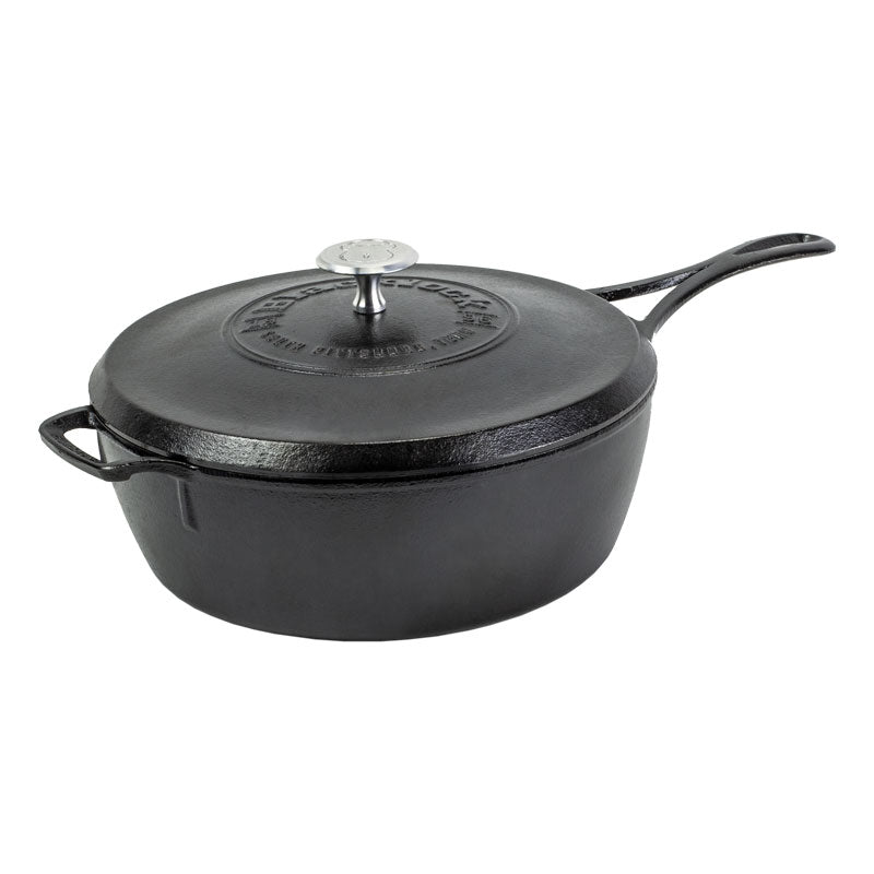 Blacklock 4 Quart Deep Skillet With Lid