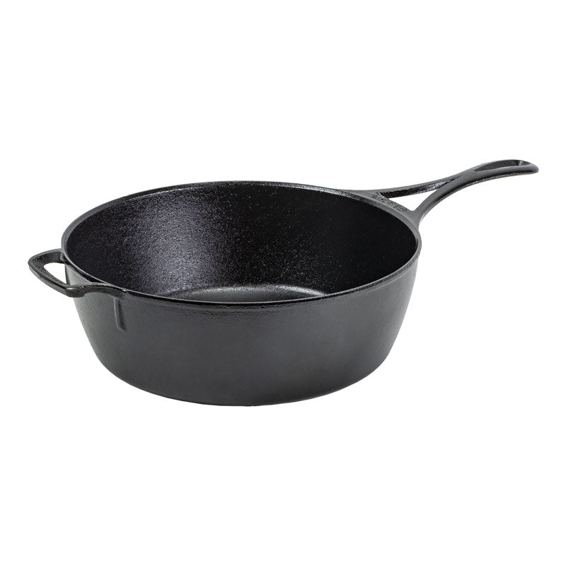 Blacklock 4 Quart Deep Skillet With Lid