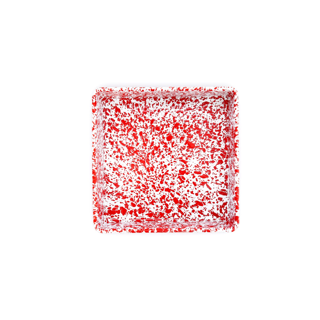 Crow Canyon Splatter 9 inch Square Brownie Pan