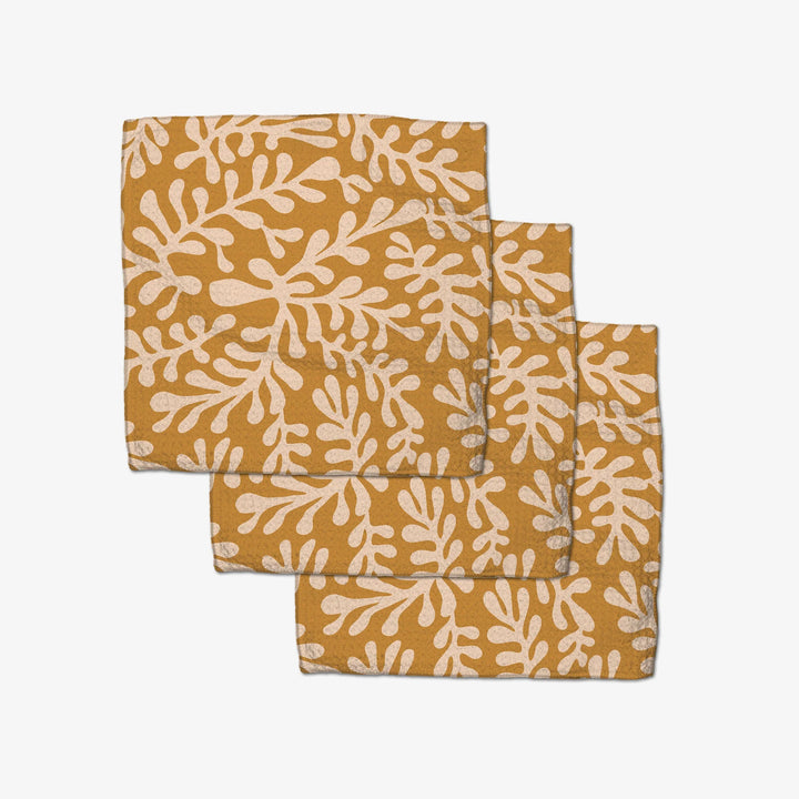 Golden Fall - Dishcloth Set of 3
