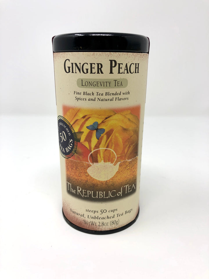 Ginger Peach Tea Bags