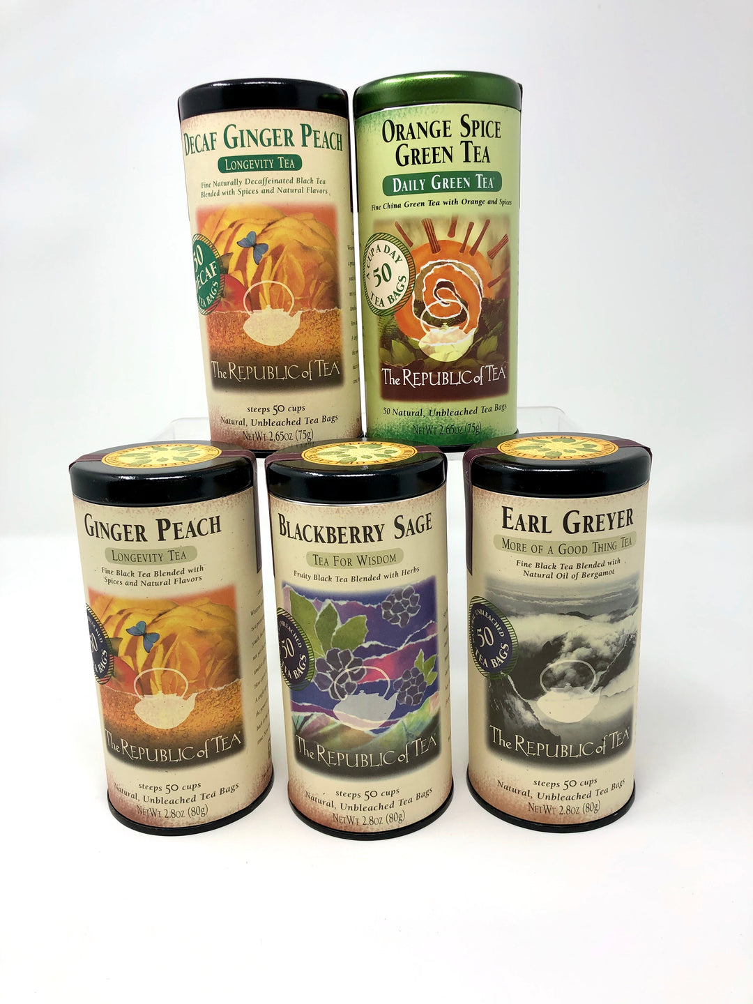 Ginger Peach Tea Bags