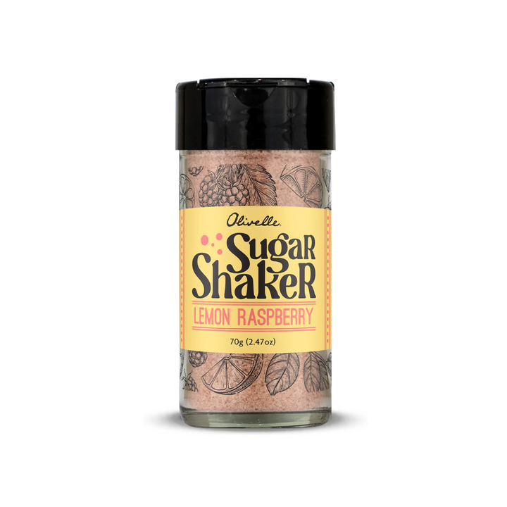 Lemon Raspberry Sugar Shaker