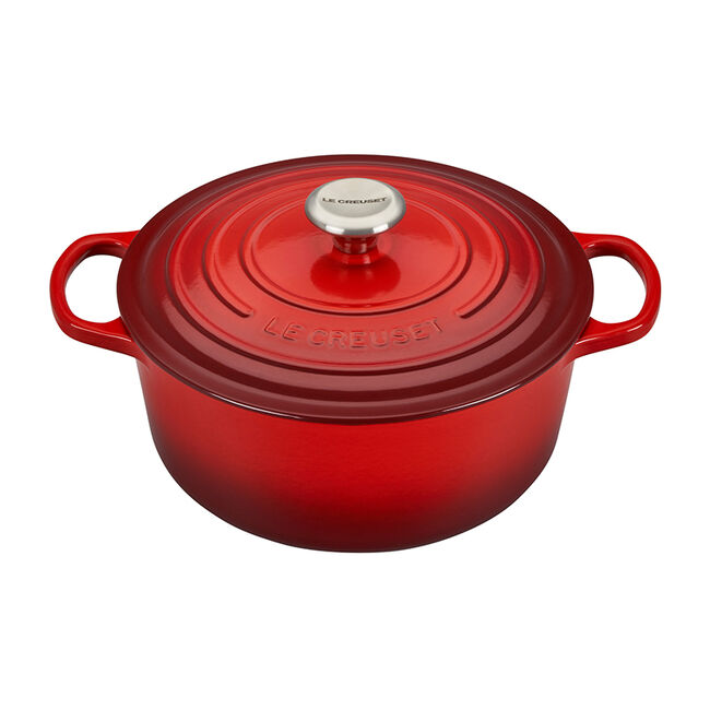 Le Creuset Signature Round Dutch Oven 5.5qt - Cerise