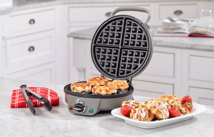 4 Slice Belgian Waffle Maker