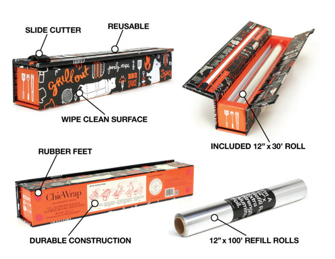 ChicWrap Aluminum Foil Dispenser