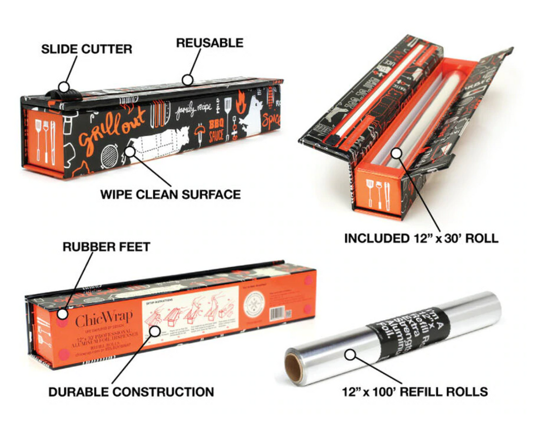 ChicWrap - Aluminum Foil Dispenser