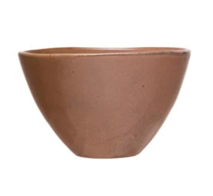 Stoneware Reactive Glaze Bowl