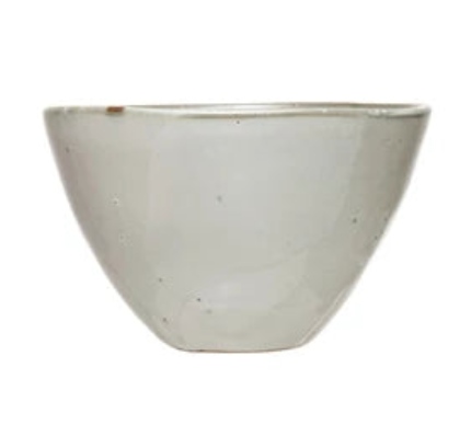 Stoneware Reactive Glaze Bowl